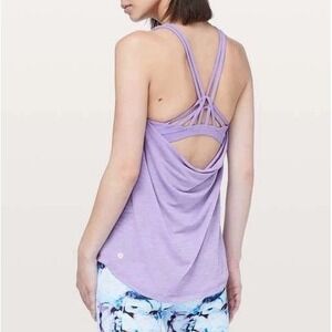 Lululemon Moment To Movement 2-In-1 Tank Enchanted Iris Size S/ M
